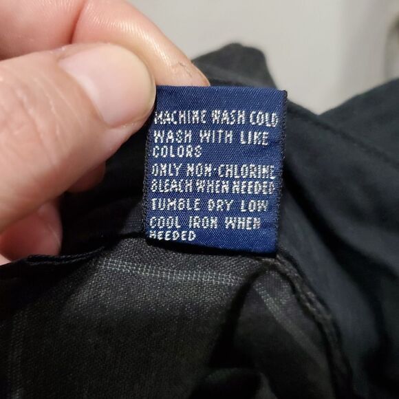 Vintage Polo Golf Buckle Back Pleated Pants with Windowpane Plaid Size 40x30 - Picture 13 of 15